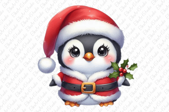 Download Christmas Penguin Clipart Sublimation - Premium Resources