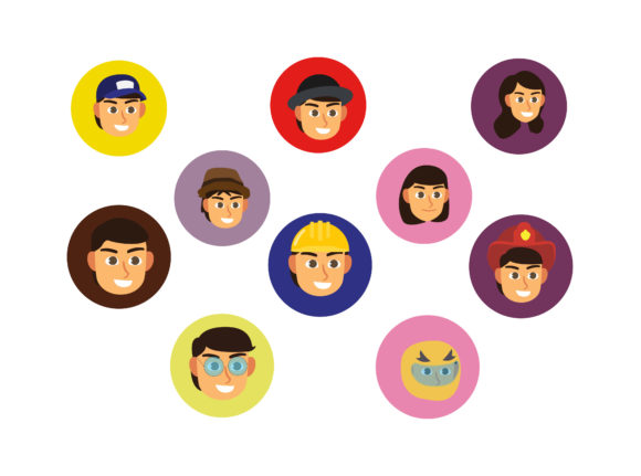 Download Professions Icon Vector Bundle - Vector Collection